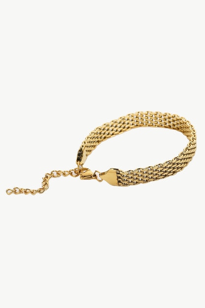 Wide Chain Bracelet