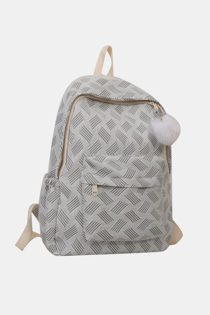 Printed Polyester Backpack