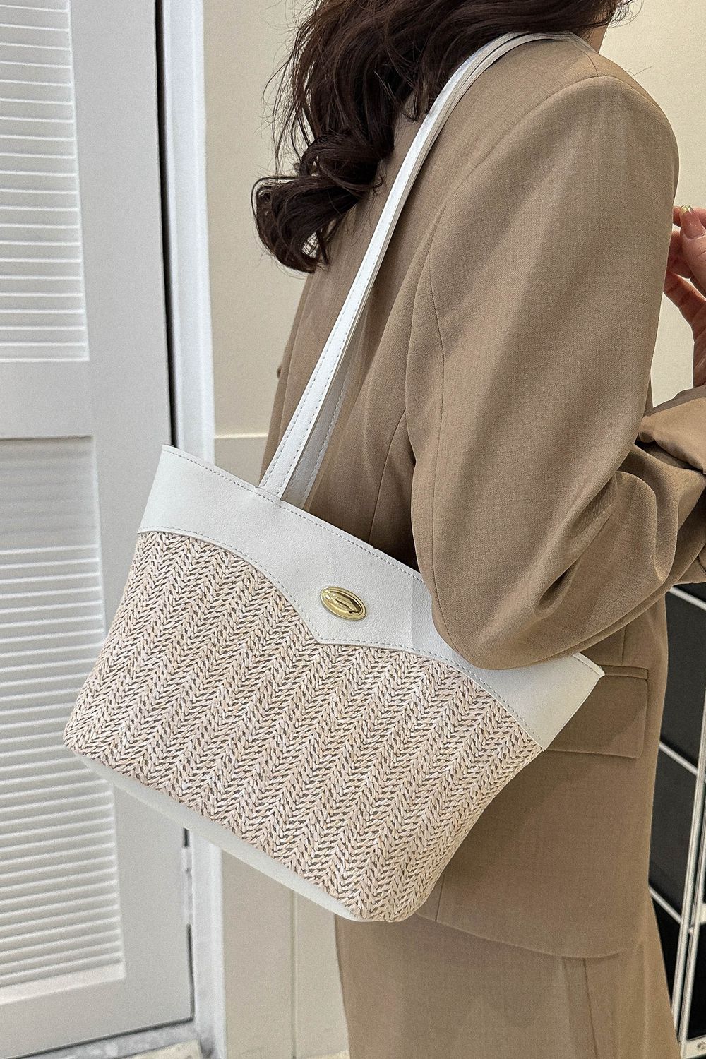 Two-Tone Tote Bag