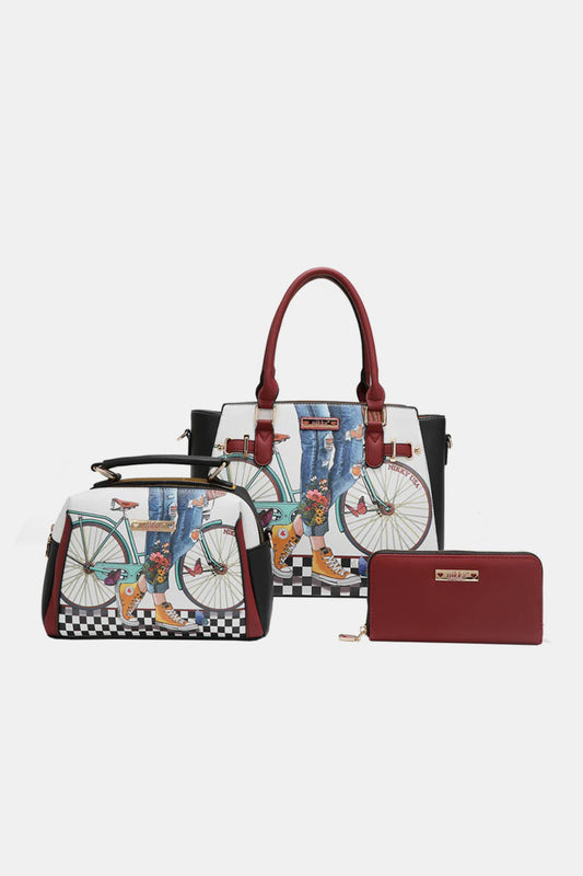 NL Printed Bag 3-Piece Set