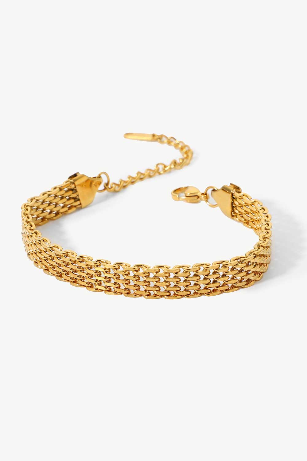 Wide Chain Bracelet